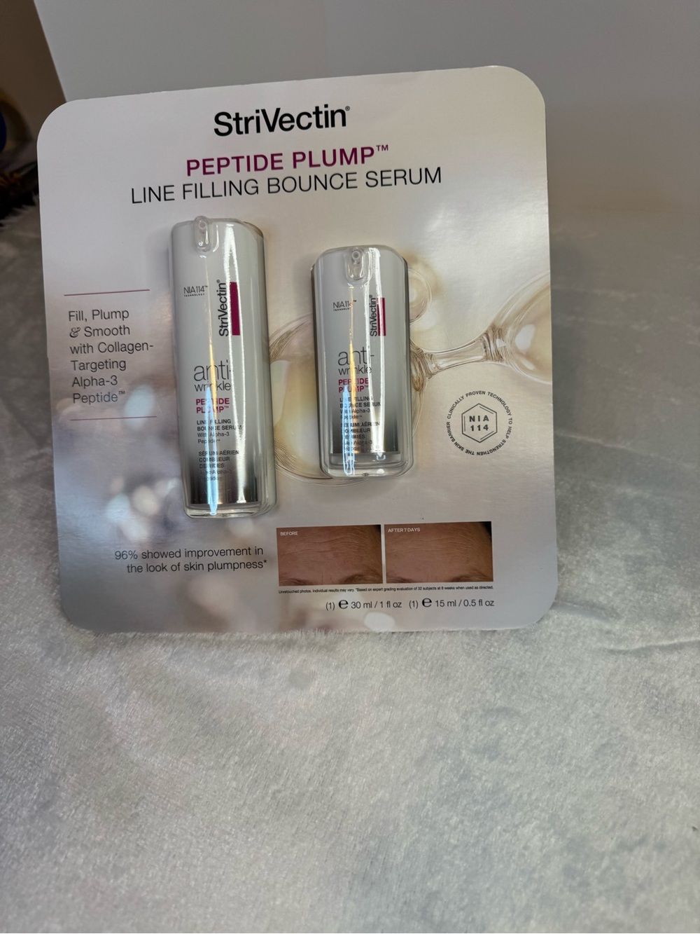2 Piece  StriVectin Peptide Plump Line Filling Bounce Serum - Picture 4 of 7